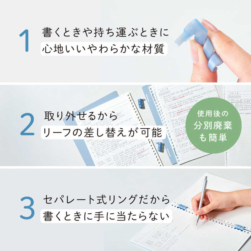 キングジム キングジム リングノ-ト ラセ-ノ専用ル-ズリ-フ 40050 40050
