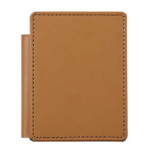 キングジム レザフェスU スライドメモパッド キャメル 9930LU-CA