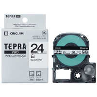 キングジム 白ラベルテープ エコパック 5個パック TEPRA(テプラ) PRO