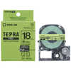 キングジム カラーラベルテープ ｢テプラPRO｣(若葉色テープ/18mm幅) SB18G (緑(若葉色))