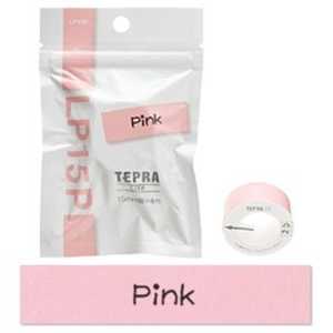 キングジム ｢テプラ｣Liteテープ LP15P (ピンク)