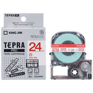 キングジム テプラ 強粘着ラベル(24mm幅) SS24RW通販セール状況　外国語　翻訳　通訳　通販
