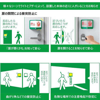 キングジム 扉につけるお知らせライト緑(無線タイプ) TAL20ミト の通販 