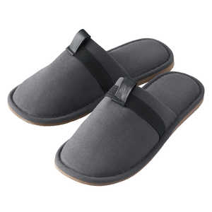 キングジム 日常で使える防災スリッパ Lサイズ グレー SLP30-L