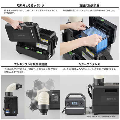 キングジム 排気が熱くないポ-タブルスポットクーラー PSC10 の通販