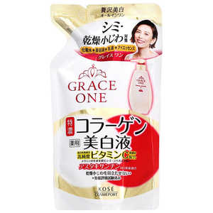コーセーコスメポート 「グレイスワン」薬用美白濃潤液つめかえ200ml コーセーコスメポート 「グレイスワン」薬用美白濃潤液つめかえ200ml