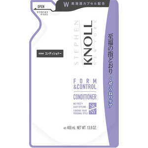 コーセー STEPHEN KNOLL (スティーブンノル) フォルムコントロール コンディショナーW つめかえ用 (400ml) 