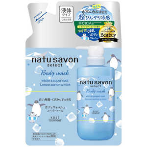 コーセーコスメポート softymo(ソフティモ)ナチュサボン ボディウォッシュ スーパークール詰替360ml コーセーコスメポート softymo(ソフティモ)ナチュサボン ボディウォッシュ スーパークール詰替360ml