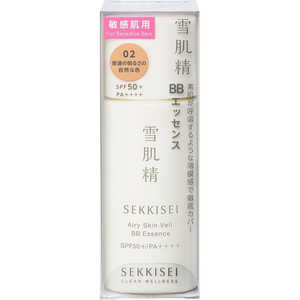 コーセー 雪肌精 クリアウェルネス エアリースキンヴェール BBエッセンス 02 普通の明るさの自然な色 (30ml) コーセー 雪肌精 クリアウェルネス エアリースキンヴェール BBエッセンス 02 普通の明るさの自然な色 (30ml)