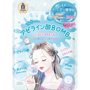 コーセーコスメポート CLEAR TURN(クリアターン)アゼライン酸BOMBマスク 7枚 