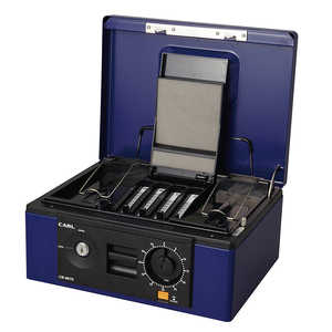 カール事務器 キャッシュボックス [鍵式+ダイヤル式] CB-8670