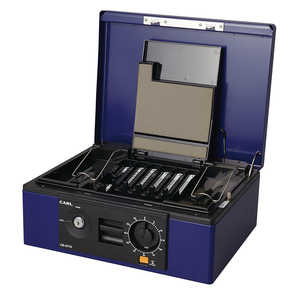 カール事務器 キャッシュボックス [鍵式+ダイヤル式] CB-8770