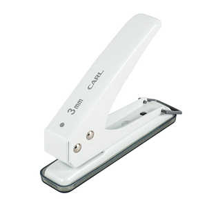 カール事務器 1穴パンチ 穴径3mm SD-130-W カール事務器 1穴パンチ 穴径3mm SD-130-W