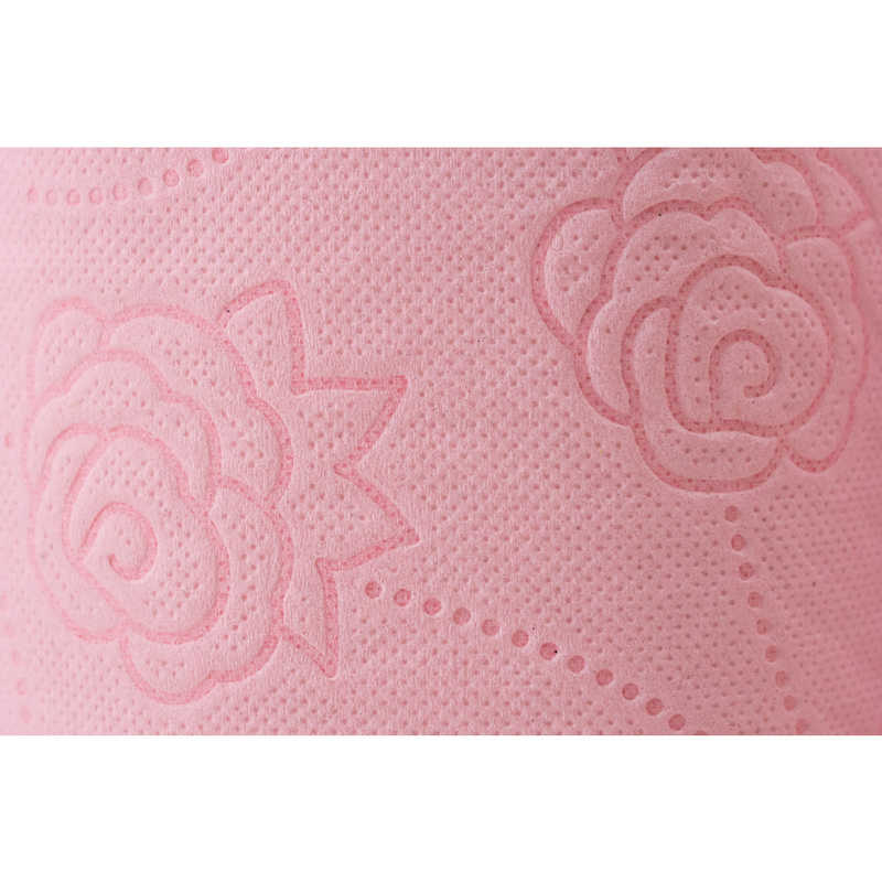 春日製紙工業 春日製紙工業 薔薇のおもてなし 12ロール ダブル 25m ピンク  