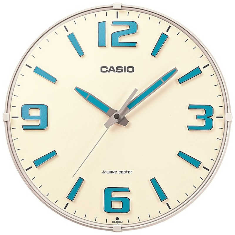 カシオ　CASIO カシオ　CASIO 電波掛け時計 IQ-1009J-7JF IQ-1009J-7JF