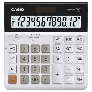 カシオ CASIO スタンダード電卓(12桁) DW120LN通販セール状況　外国語　翻訳　通訳　通販