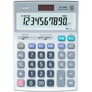 カシオ CASIO カシオ デスクタイプ電卓 ドットコム専用 DS10WK通販セール状況　外国語　翻訳　通訳　通販