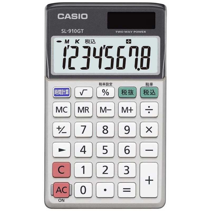 カシオ　CASIO カシオ　CASIO パーソナル電卓(手帳タイプ) SL-910GT SL-910GT