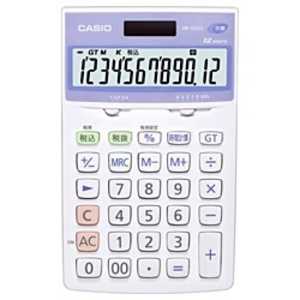 カシオ CASIO 抗菌電卓(ジャストサイズ) JW-122CL カシオ CASIO 抗菌電卓(ジャストサイズ) JW-122CL
