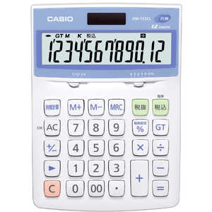カシオ CASIO 抗菌電卓 DW-122CL カシオ CASIO 抗菌電卓 DW-122CL
