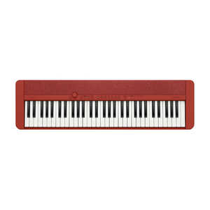 カシオ　CASIO キーボード Casiotone（カシオトーン） レッド [61鍵盤] CT-S1RD