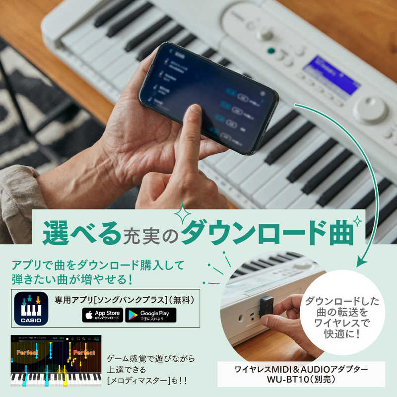 カシオ　CASIO カシオ　CASIO 光ナビゲーション キーボード Casiotone ［61鍵盤］ LK-530 LK-530