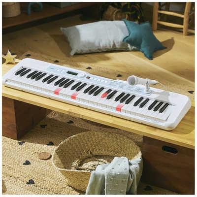 新品未使用品CASIO LK-265 ホワイト キーボード