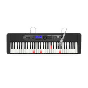 カシオ　CASIO 光ナビゲーションキーボード Casiotone ［61鍵盤］ LK-550BK