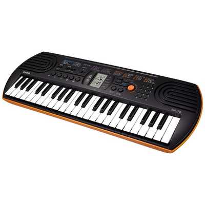 カシオ CASIO ミニキーボード [44ミニ鍵盤] SA-76 の通販 - カテゴリ