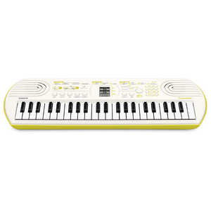 カシオ　CASIO ミニキーボード Casiotone ホワイト ［44ミニ鍵盤］ SA-80