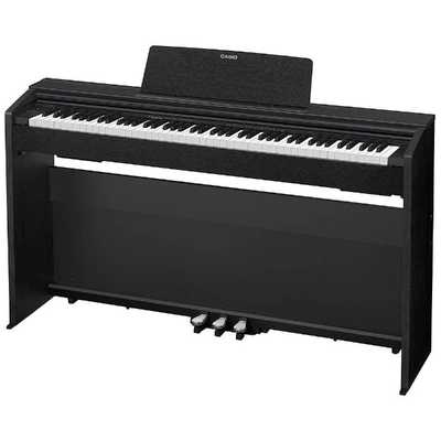 カシオ(CASIO)電子ピアノ [88鍵盤] ブラックウッド調 PX-870BK CASIO 【美品】電子ピアノ Privia スリム 88鍵盤 PX-S1100BK(ブラック) 鍵盤楽器
