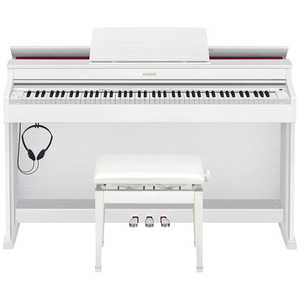 カシオ　CASIO 電子ピアノ CELVIANO (88鍵盤) AP-470WE ホワイトウッド調
