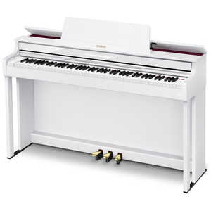 カシオ　CASIO 電子ピアノ CELVIANO ［88鍵盤］ ホワイトウッド調 AP-550WE