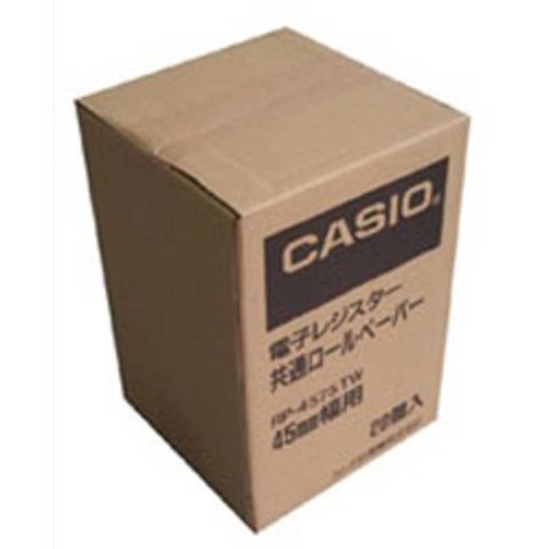 カシオ　CASIO カシオ　CASIO ロールペーパー普通紙1箱(20個入) RP‐4575TW RP‐4575TW