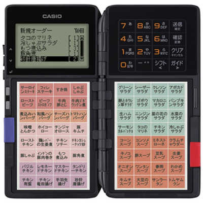 カシオレジスター、VX-110オーダーエントリー