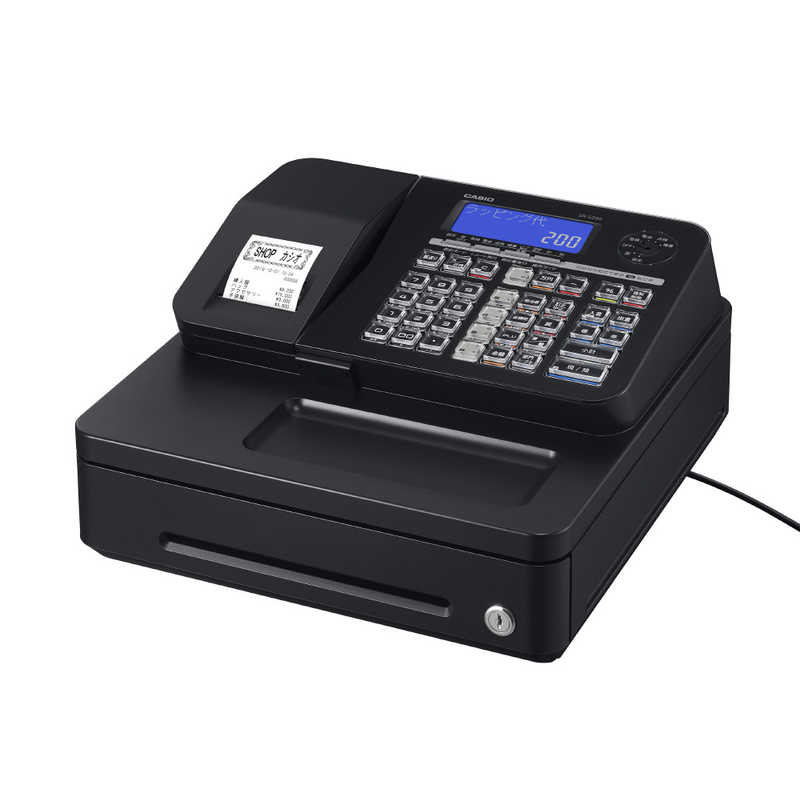 カシオ　CASIO カシオ　CASIO レジスター SR-S200-BK ブラック SR-S200-BK ブラック