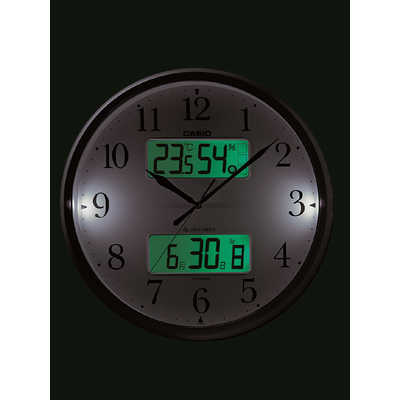 カシオ 掛け時計 wave ceptor CASIO ソーラー電波時計 WAVE CEPTOR WVQ