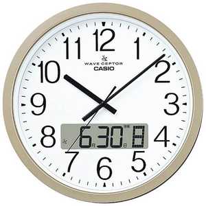 カシオ CASIO 電波掛け時計 IC-4100J-9JF カシオ CASIO 電波掛け時計 IC-4100J-9JF