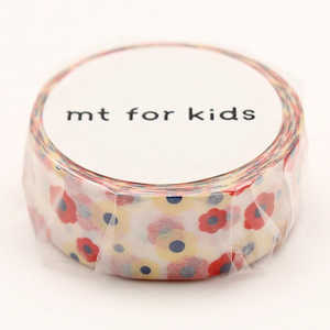 カモ井加工紙 ｢マスキングテープ｣mt for kids (モチーフ･花) MT01KID004