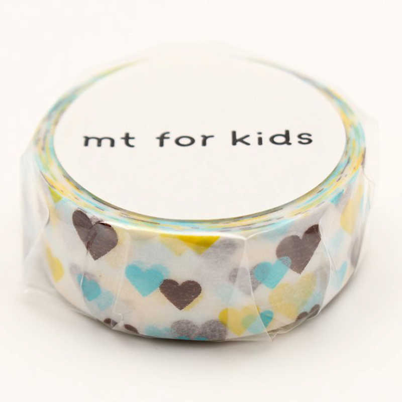 カモ井加工紙 カモ井加工紙 ｢マスキングテープ｣mt for kids (モチーフ･ハート) MT01KID005 MT01KID005