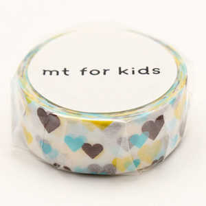 カモ井加工紙 ｢マスキングテープ｣mt for kids (モチーフ･ハート) MT01KID005