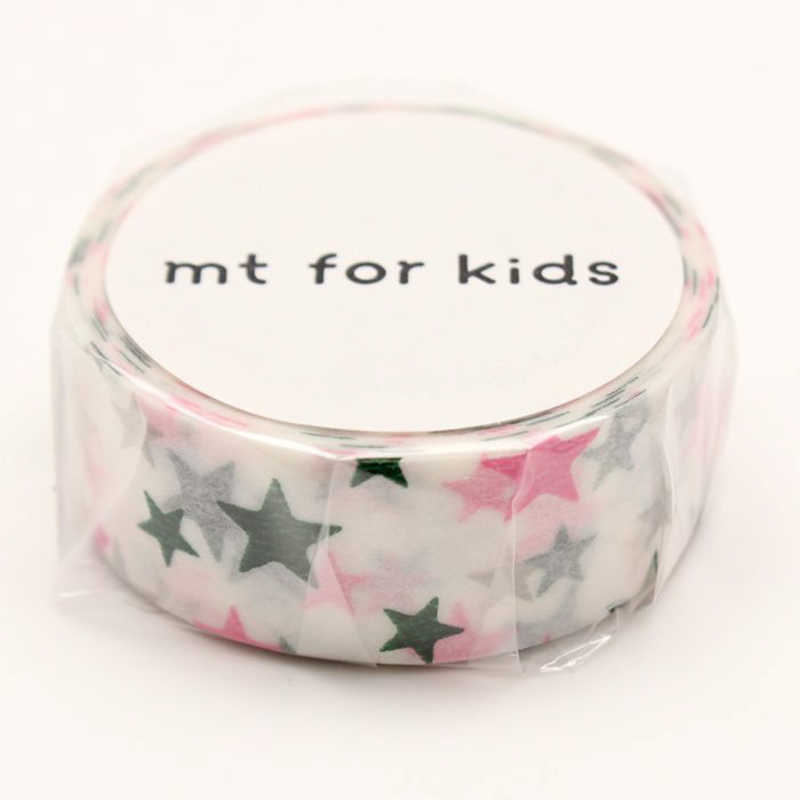 カモ井加工紙 カモ井加工紙 ｢マスキングテープ｣mt for kids (モチーフ･星) MT01KID006 MT01KID006