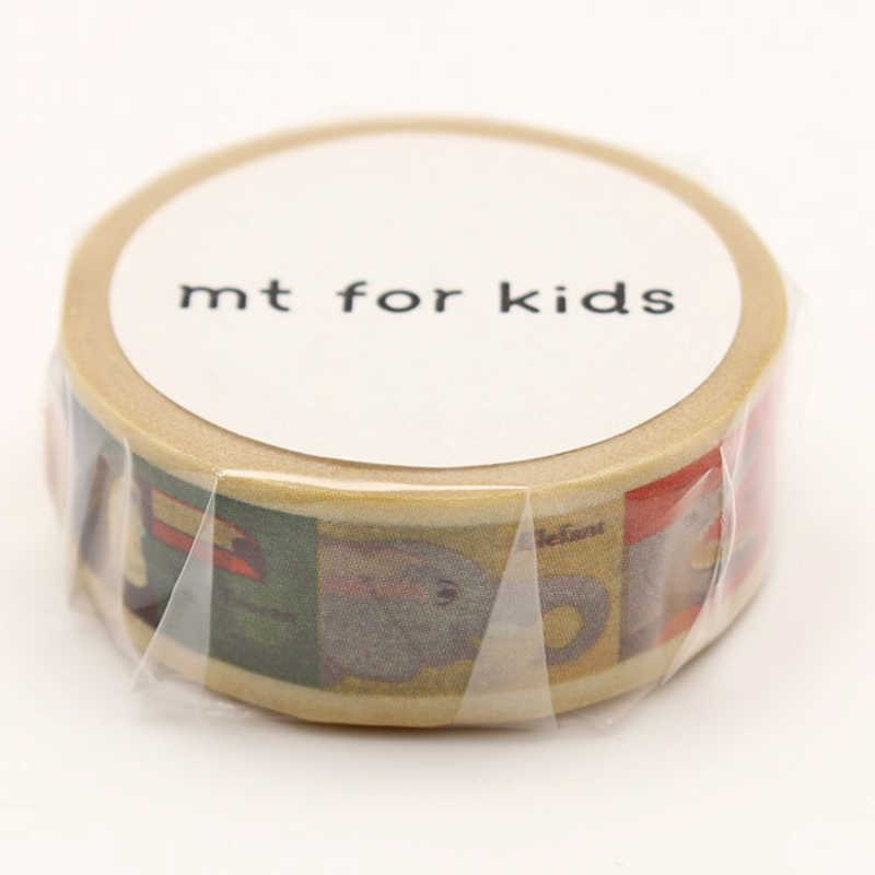 カモ井加工紙 カモ井加工紙 ｢マスキングテープ｣mt for kids (動物テープ) MT01KID010 MT01KID010