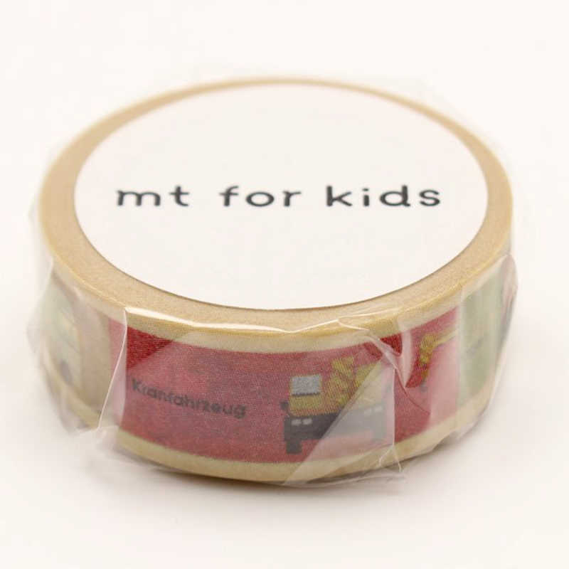 カモ井加工紙 カモ井加工紙 ｢マスキングテープ｣mt for kids (乗り物テープ) MT01KID012 MT01KID012
