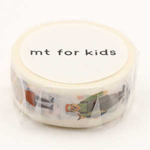 カモ井加工紙 ｢マスキングテープ｣mt for kids (work･ひと) MT01KID016