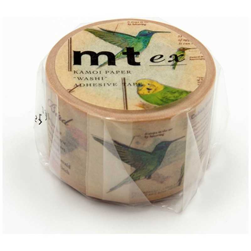カモ井加工紙 ｢マスキングテープ｣mt ex MTEX1P90 図鑑 超可爱 高質で安価 鳥