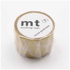 カモ井加工紙 ｢マスキングテープ｣mt ×ミナペルホネン soda water･gold MTMINA32