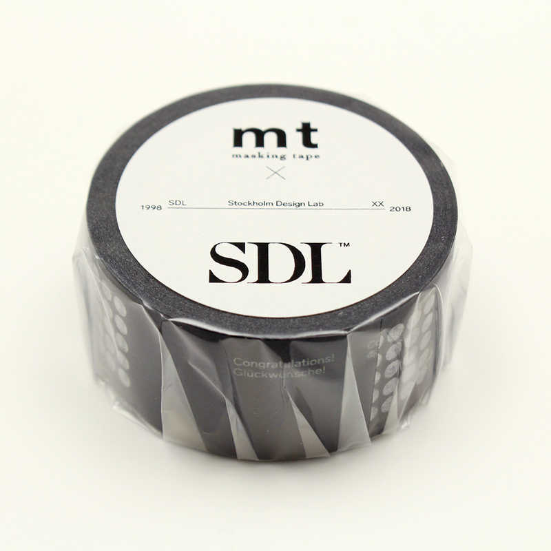 カモ井加工紙 カモ井加工紙 ｢マスキングテープ｣Stockholm Design Lab Grattis MTSDL02 MTSDL02