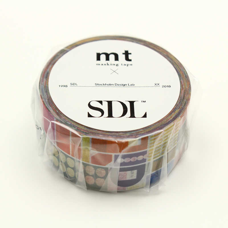 カモ井加工紙 カモ井加工紙 ｢マスキングテープ｣Stockholm Design Lab Remixed shapes MTSDL03 MTSDL03