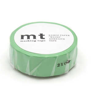 カモ井加工紙 マスキングテープ mt 1P 若緑 MT01P190R カモ井加工紙 マスキングテープ mt 1P 若緑 MT01P190R